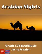 Arabian Nights Concert Band sheet music cover